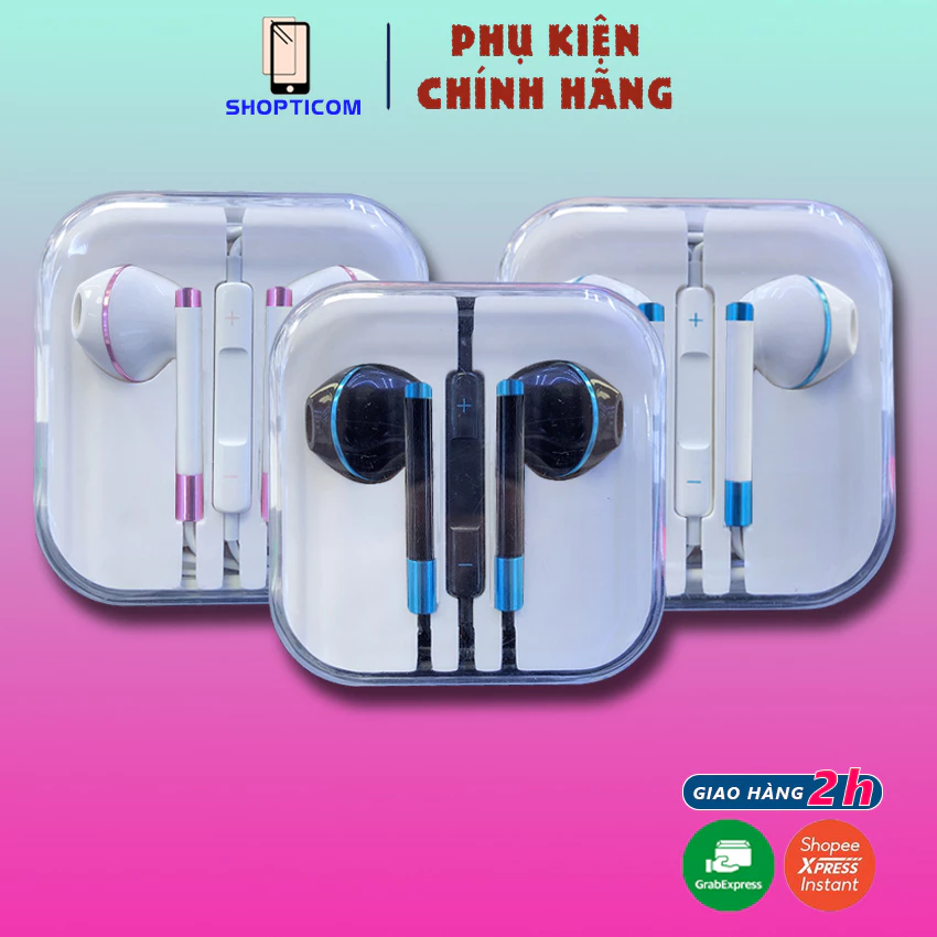 Tai nghe gaming có dây M2 S P có mic nhét tai phone chống ồn giắc 3.5 chơi game
