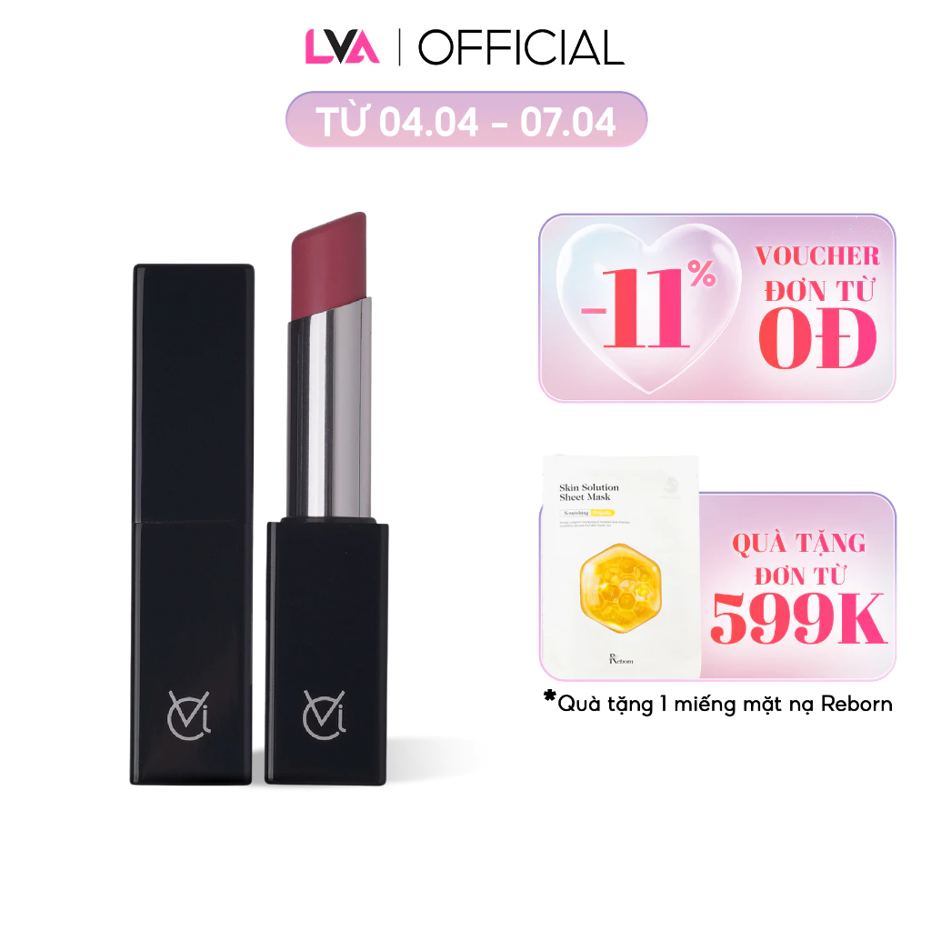 Son lì vic velvet lipstick thời thượng sang trọng quà tặng sinh nhật mẹ