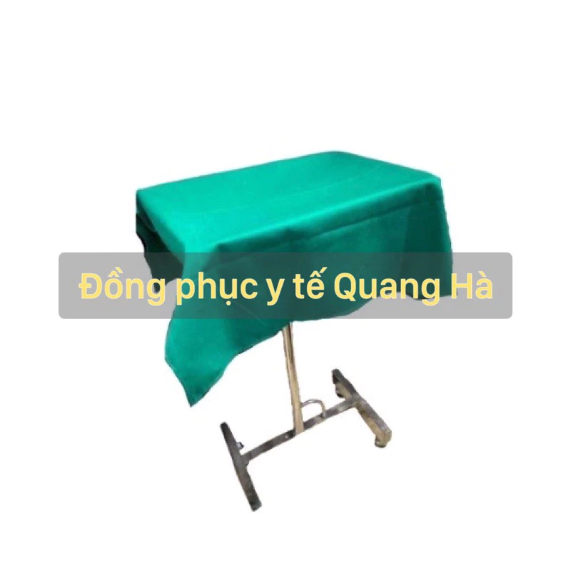 săng phủ bàn tít phẫu thuật, dụng cụ để bàn. KT 50x50,75x75, 90x90