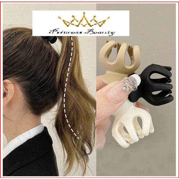 Kẹp tóc chữ M to 5cm tạo kiểu tóc đuôi hot trend Princess Beauty