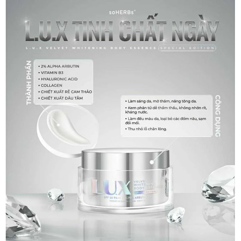 Kem Body Lux Chính Hãng Giá Bao Nhiêu, Mua Ở Đâu
