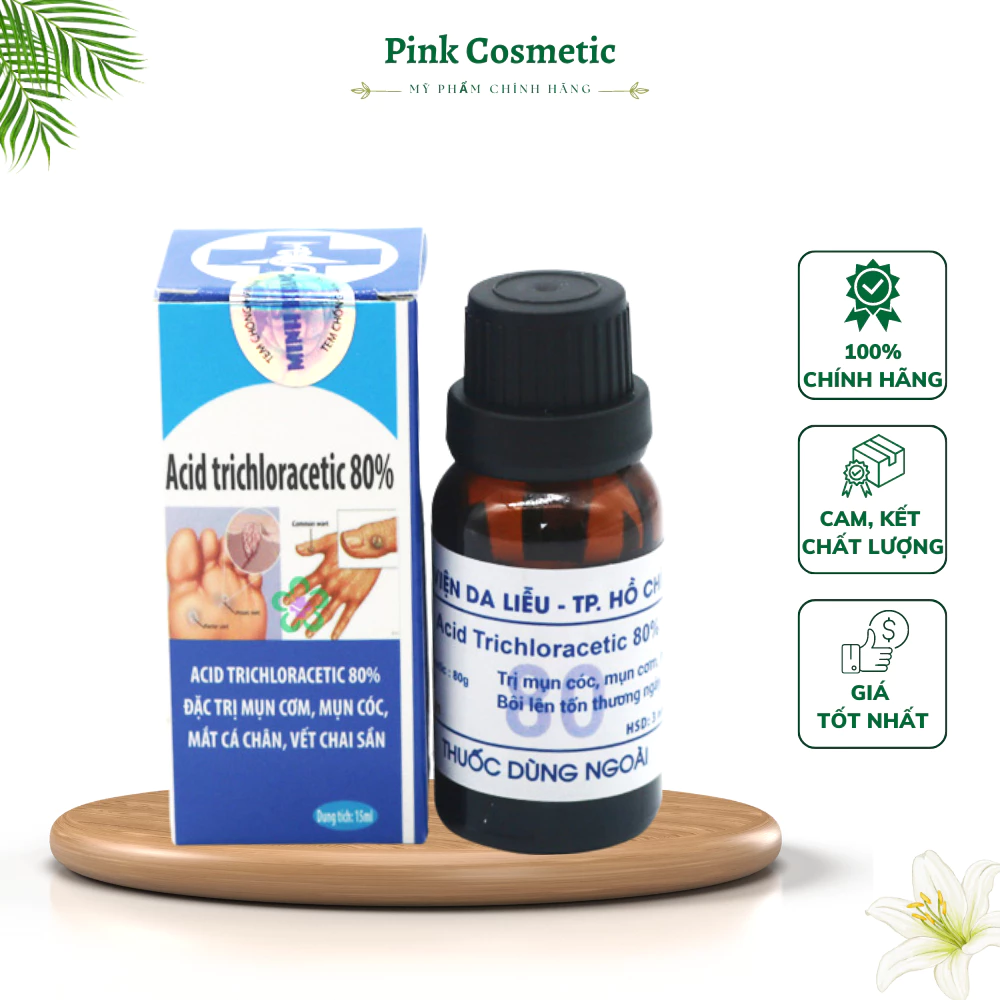 Acid Trichloracetic 80% có tốt không và có bị bỏng không
