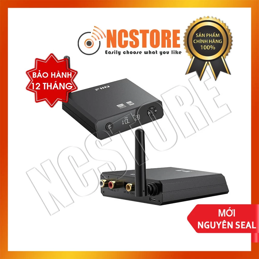 [NC] DeskTop Bluetooth DAC FIIO BR13 | Chip DAC ES9018K2M | DAC Để Bàn