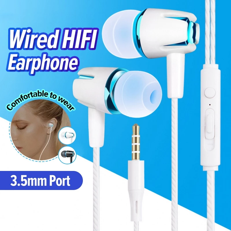 Tai nghe bass mạnh/Tai Nghe Gaming Có Dây Nhét Tai Chơi Game Chống Ồn Có Mic In Ear Cho PC IPPl