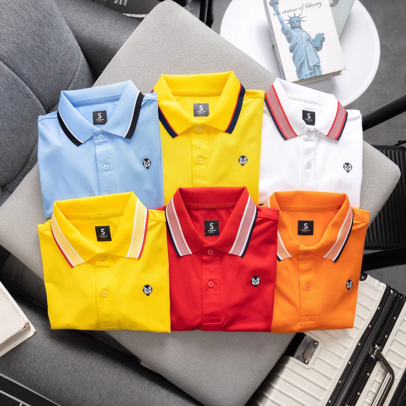 Áo thun polo có cổ cá sấu Pappap Lion , form slimfit, co giãn tốt, thông thoáng nhiều màu sắc P5 & P5C