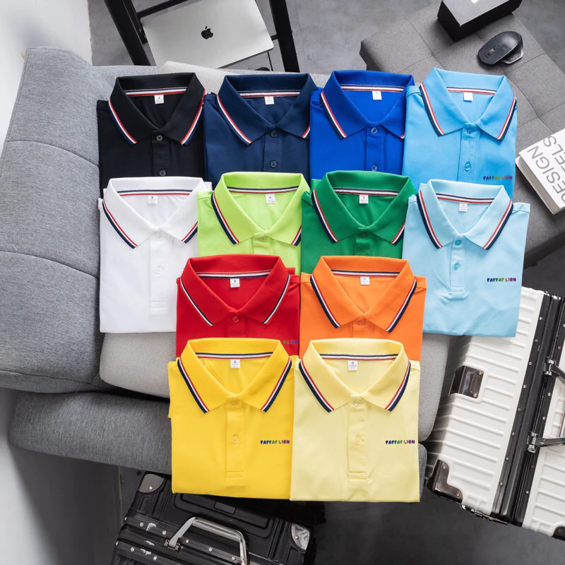 Áo thun polo có cổ cá sấu Pappap Lion , form slimfit, co giãn tốt, thông thoáng nhiều màu sắc P1.A