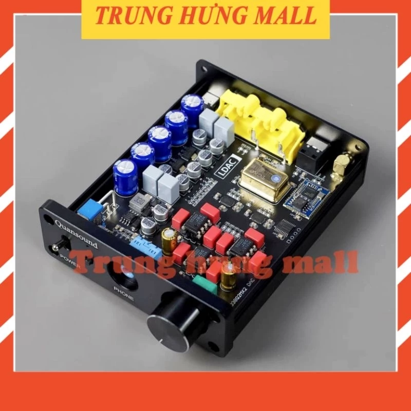 Bộ giải mã âm thanh DAC ES9038 kép, DAC ES 9039 . Bluetooth QCC5125, QCC...