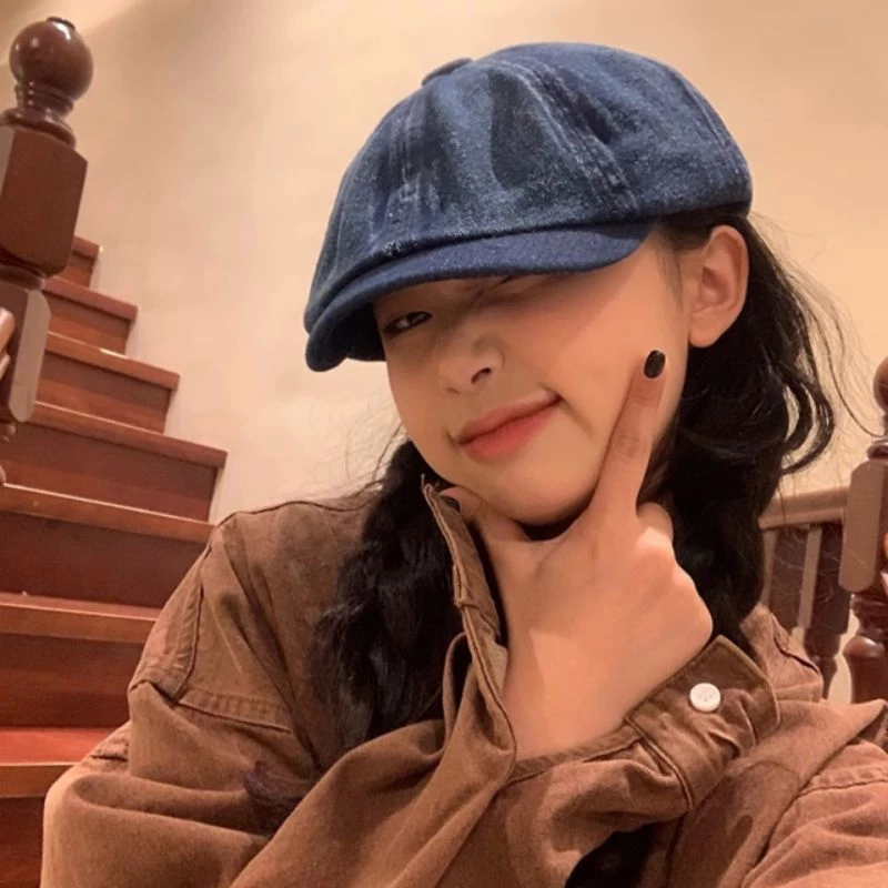 MŨ BERET JEAN SIÊU HOT