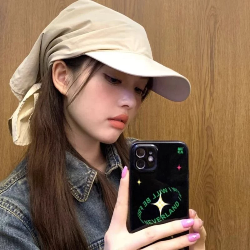 MŨ CHỐNG NẮNG KÈM KHĂN CHE TAI HOTTREND