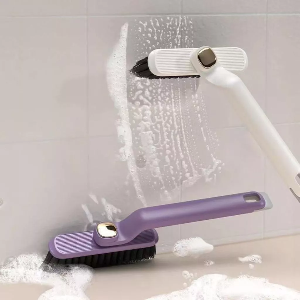 [MUA 3 TẶNG 1] Chổi Chà Sàn (Kèm Kẹp Gắp Rác) Tiện Lợi Cọ Sàn Cọ Khe Rãnh Vách Tường Phòng Tắm Phòng Vệ Sinh Trong Nhà