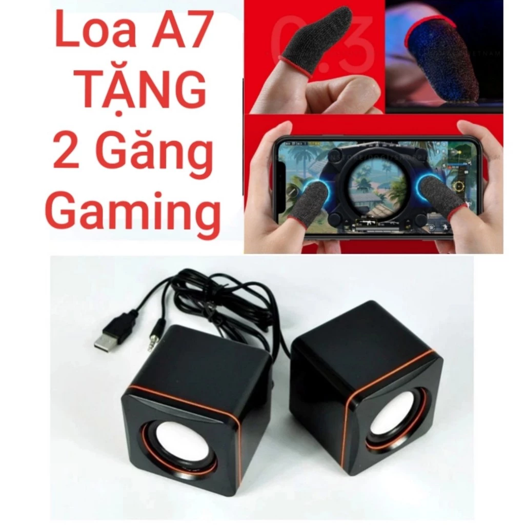 Loa máy tính A7 và bộ đôi loa vi tính nâng tầm hiệu suất công việc của bạn ngay hôm nay