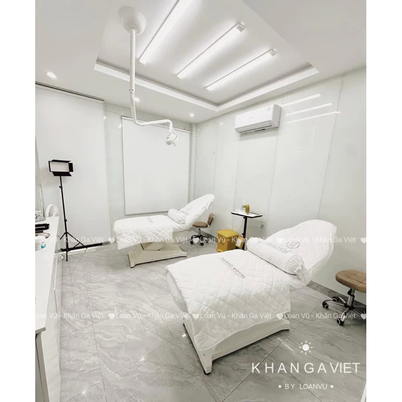 Ga Drap GiườngTiêm Filler chất cotton lụa chần bông