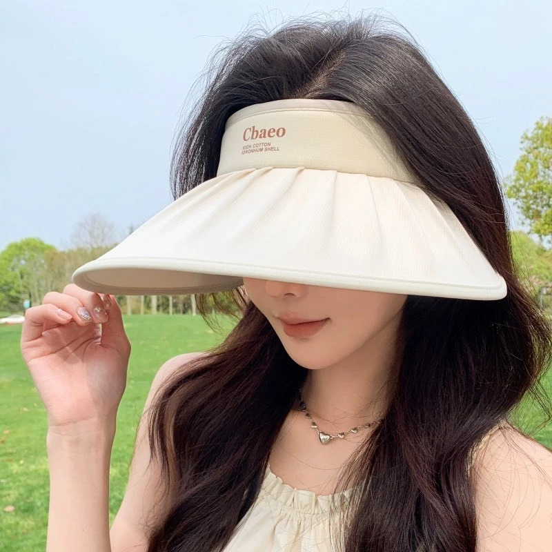 Mũ Chống Nắng Nữ [ Hàng Dày Loại 1 ] Phong Cách Mới, Nón Mùa Hè Che Nắng Ngoài Trời Chống Tia Cực Tím Vành Lớn Mới 2025