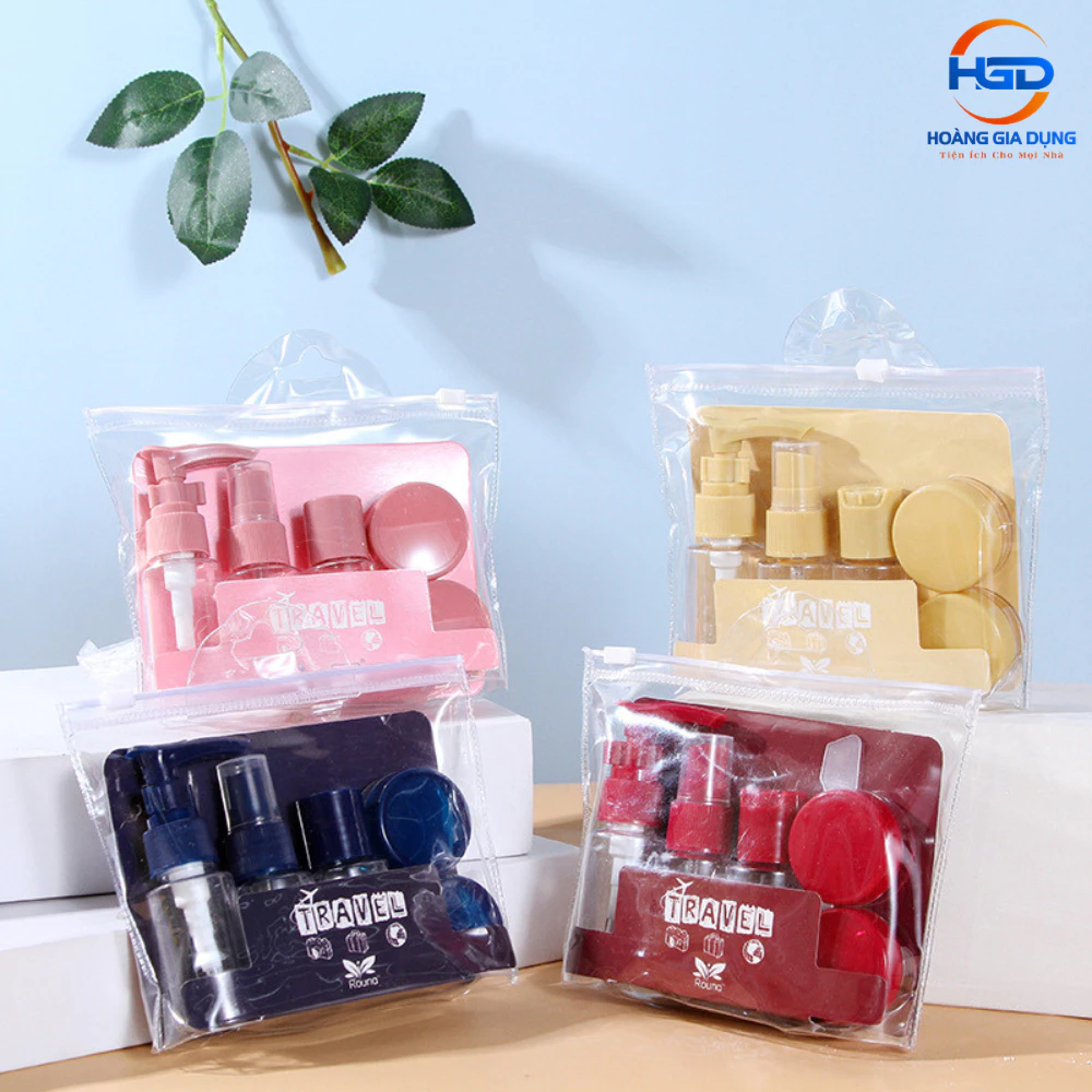 Bộ 7 Món Chiết Mỹ Phẩm Du Lịch