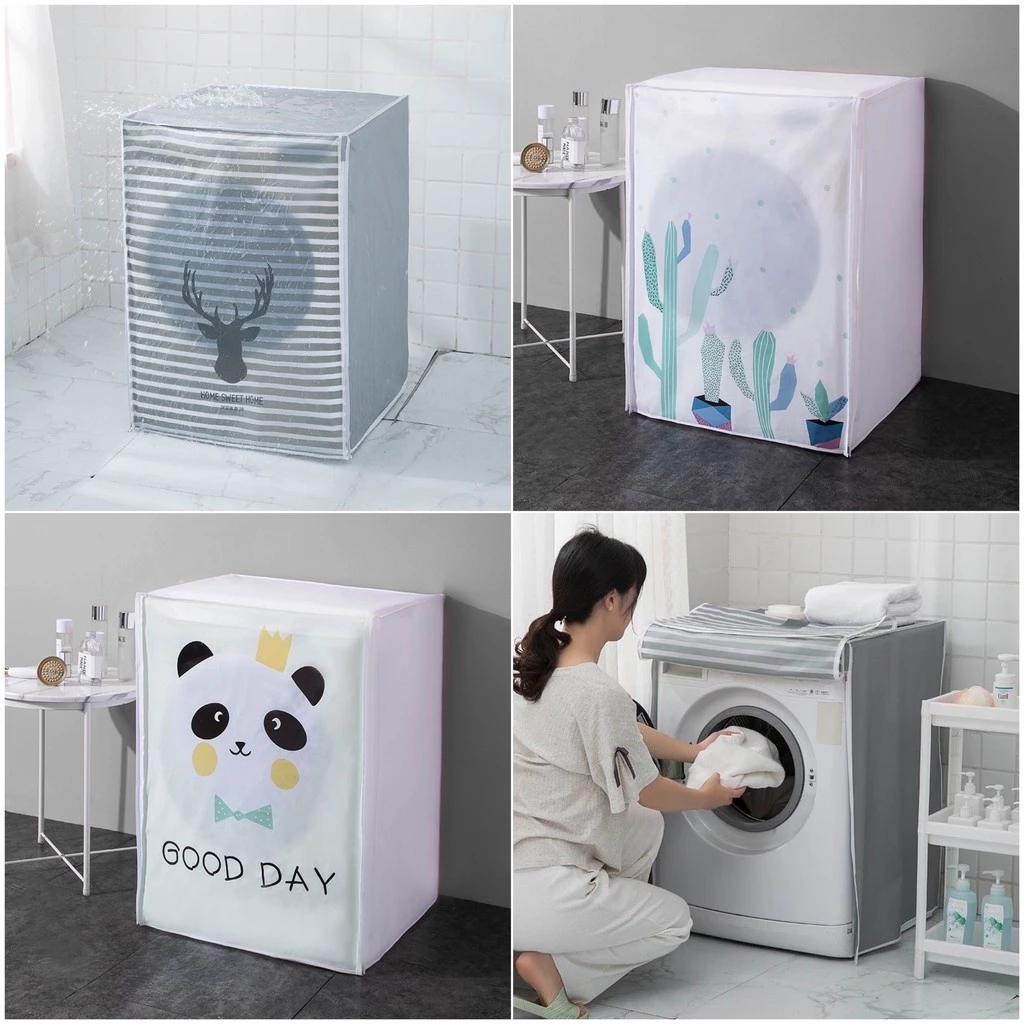 ❌SIÊU SALE❌ Vỏ Bọc Máy Giặt, Áo Trùm Máy Giặt , Chống Thấm Nước Size Lớn Cao Cấp 88192 Giao Hàng Nhanh 88
