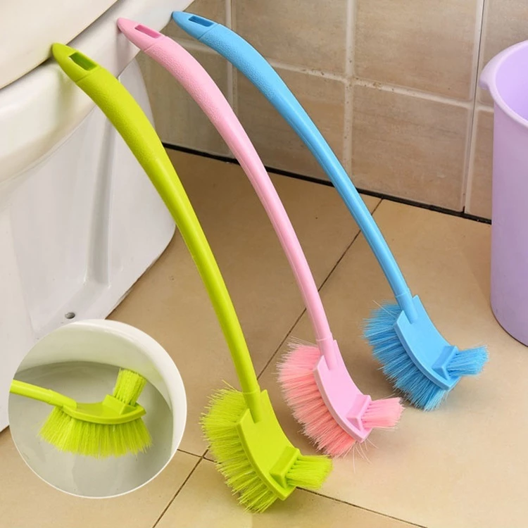 Chổi Cọ Toilet, Vệ Sinh 2 Đầu Cọ Làm Sạch Mọi Vết Bẩn Dễ Dàng 1455 Giao Hàng Nhanh