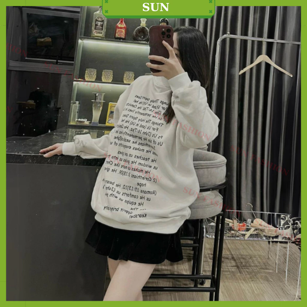 Áo sweater cổ lọ Unisex nam nữ chất vải mềm mại thoáng mát, năng động và cá tính