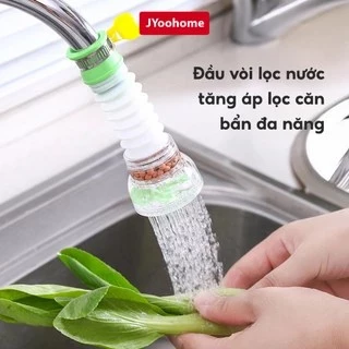 Đầu vòi nước - bộ đầu lọc nước tăng áp từ vòi xoay 360 độ