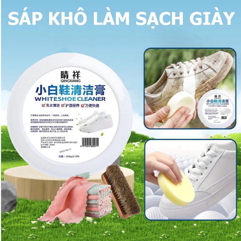 Sáp Vệ Sinh Giày, Ba Lô ,Túi Xách Không Cần Nước- Sáp Lau Vật Dụng Đa Năng Không Dùng Nước 88608