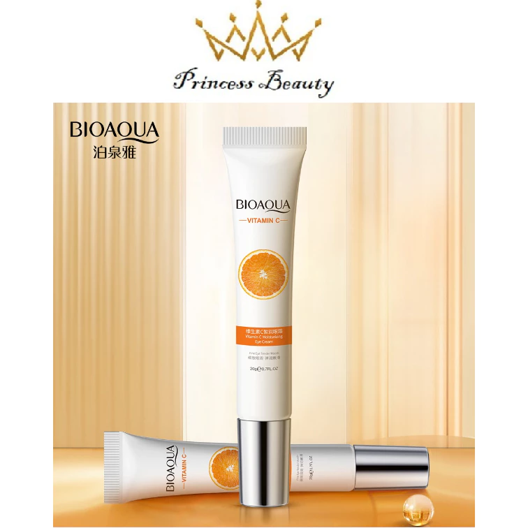 Kem dưỡng mắt BIOAQUA Vitamin C loại bỏ quầng thâm Dưỡng ẩm làm sáng da