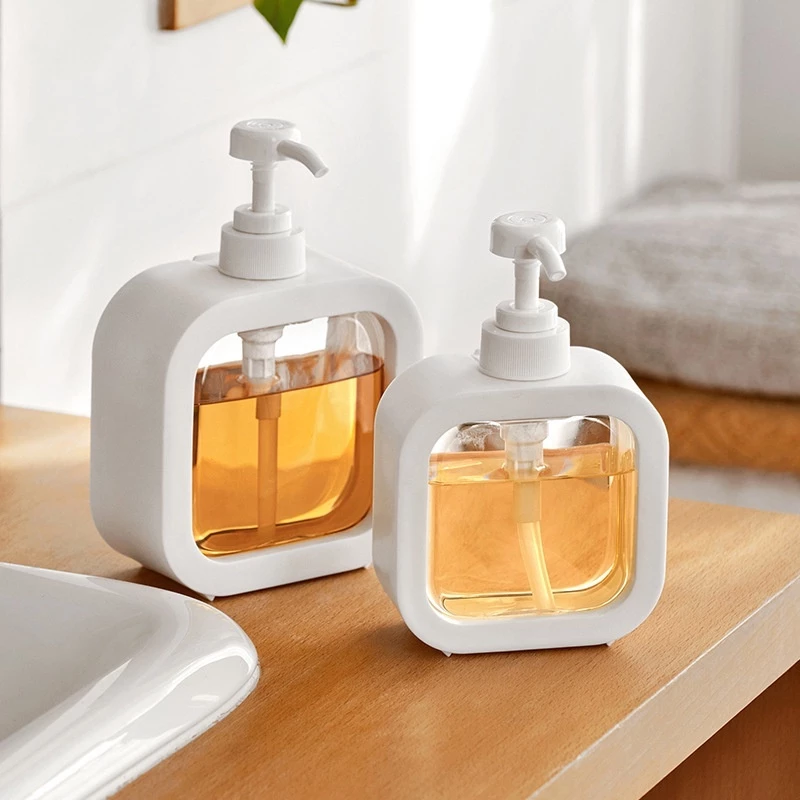 Bình Chiết Dầu Gội Sữa Tắm 300ml, Chiết Nước Rửa tay, Rửa Chén, Chai Chiết Khi Đi Du Lịch ( Còn màu đen)
