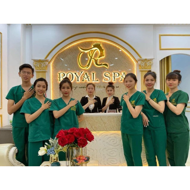 Bộ đồng phục kĩ thuật viên spa, bộ crubs y tế cổ tim, đồng phục phòng khám, nha sĩ, phòng mổ, bệnh viện chất Đẹp