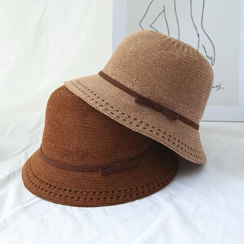 MŨ BUCKET THẮT NƠ THỜI TRANG CAO CẤP