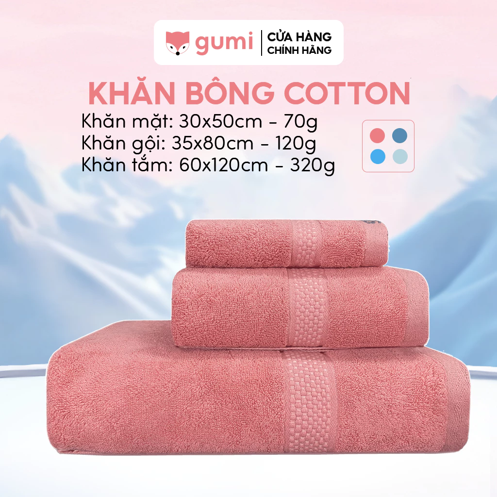 KHĂN TẮM GỘI CAO CẤP GUMI