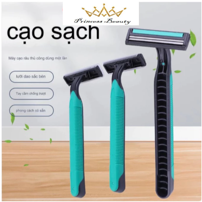 Dao cạo râu du lịch lưỡi kép sắc bén Princess Beauty