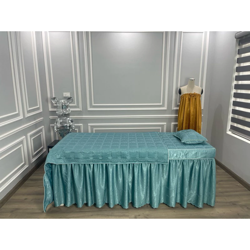 Ga / Drap nhung lụa chần bông may theo số đo ib đặt kích thước