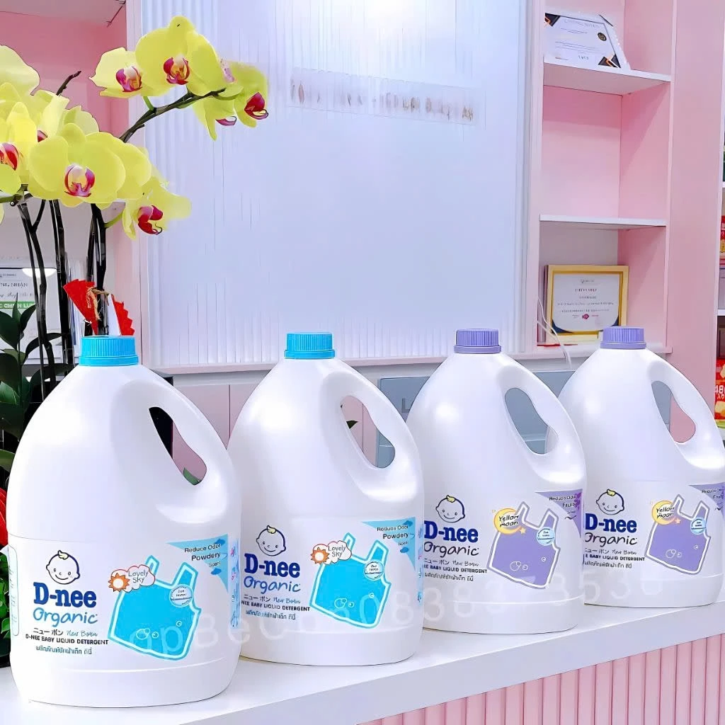 Nước Giặt Dnee 3000ml Cho Bé - Nước Giặt Xả Cho Trẻ Em An Toàn Chính Hãng..