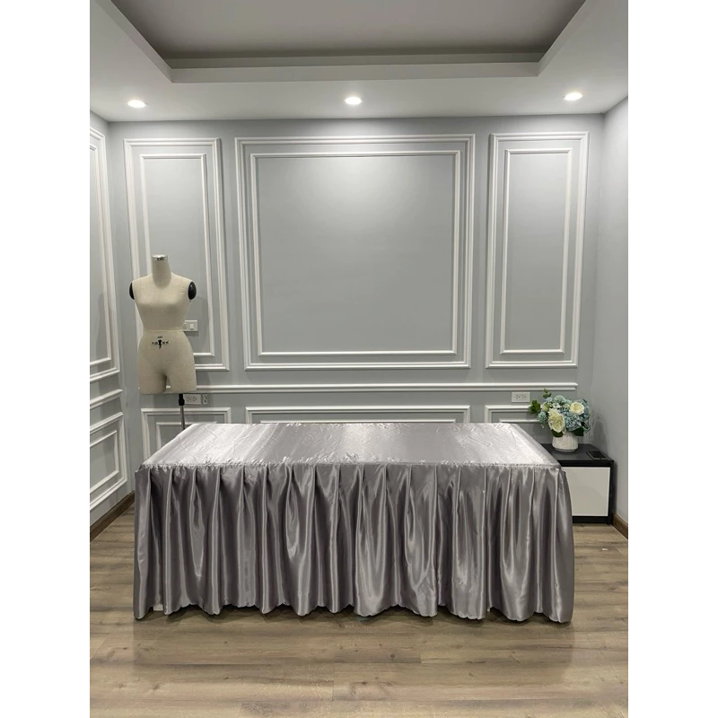 Ga giường spa, phun xăm chất liệu phi lụa bóng mượt