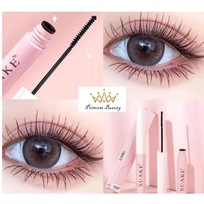 Mascara chống mồ hôi không dễ nhòe chuốt mi cong vút và dày tự nhiên PRINCESS BEAUTY