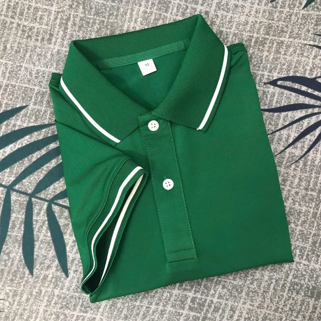 Áo thun polo có cổ cá sấu Pappap Lion , form slimfit, co giãn tốt, thông thoáng màu xanh ve chai, form suôn nam nữ