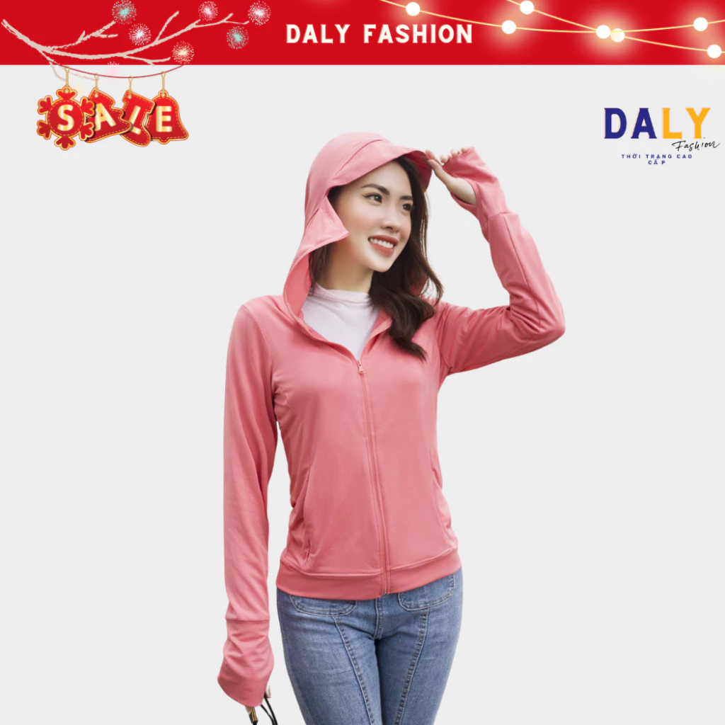 Áo chống nắng nữ DaLy thoáng khí thấm hút mồ hôi chống tia cực tím vượt trội