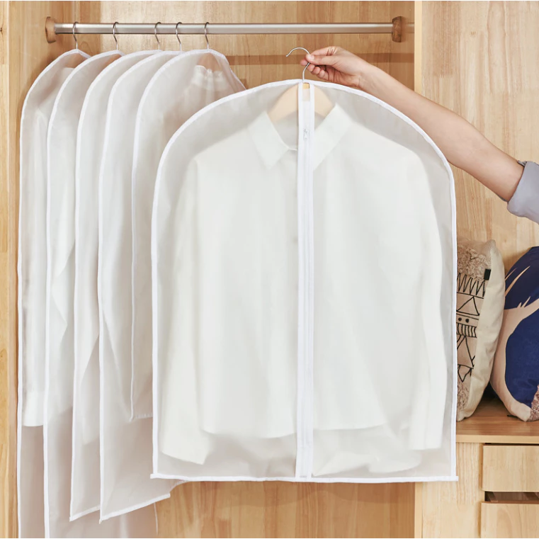 Túi bọc treo quần áo trong suốt chống bụi túi đựng bảo vệ quần áo chống thấm ướt côn trùng