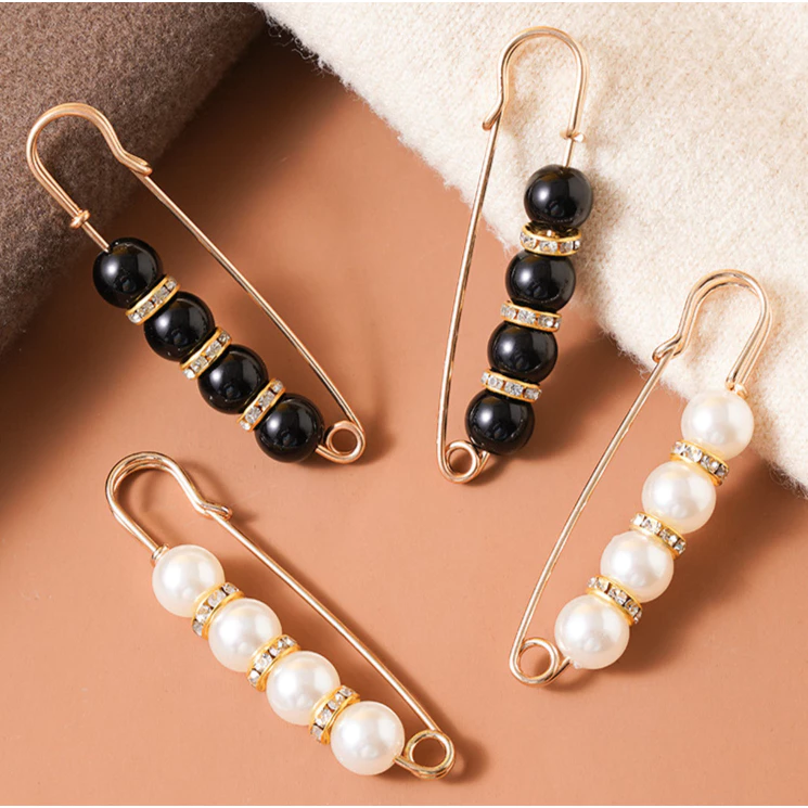 Set 2 Ghim trâm cài thắt lưng quần jean cài váy kẹp khóa thắt lưng quần giảm kích thước vòng eo