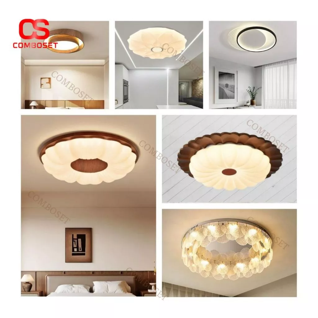 Đèn Ốp Trần Tròn Thẩm Mỹ Cao Nhiều Lựa Chọn