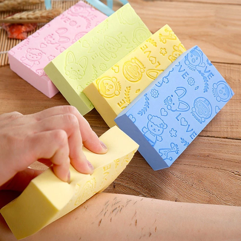 Combo 2 Mút Tắm Bọt Biển Kỳ Ghét Siêu Bền Có Thể Dùng Cho Bé Tiện Lợi 88813