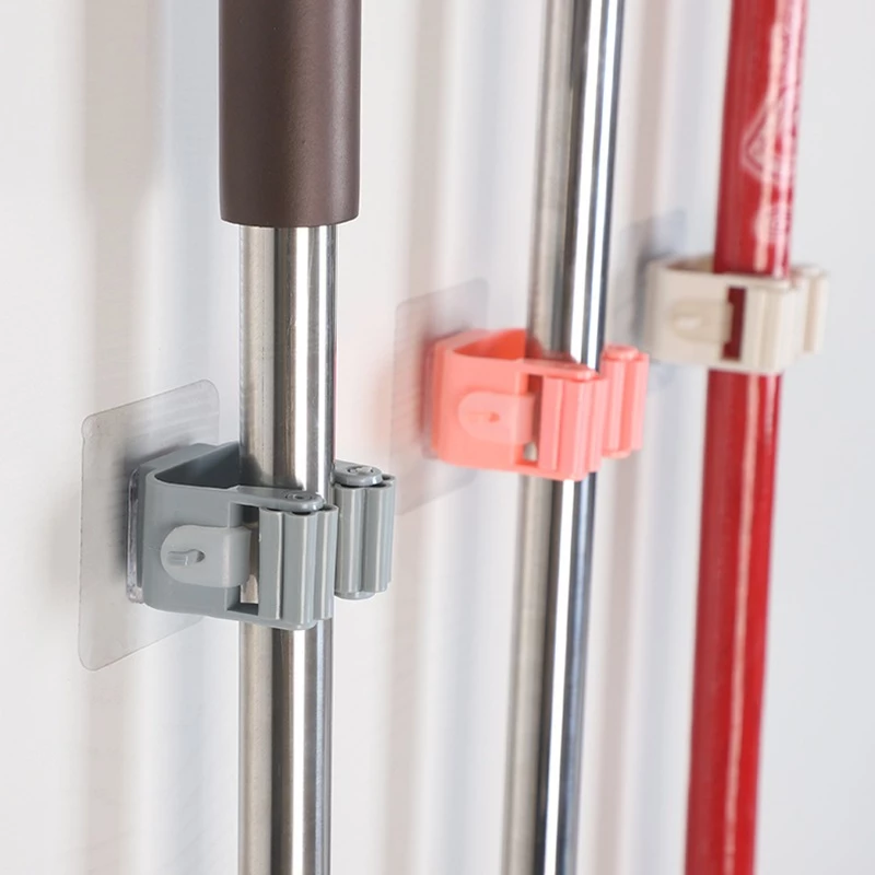 CB3 Móc Dán Tường Kẹp Giữ Cây Lau Nhà / Treo Chổi Chịu Lực Tốt Không Thấm Nước 1626 Shop Giao Hàng Nhanh 88