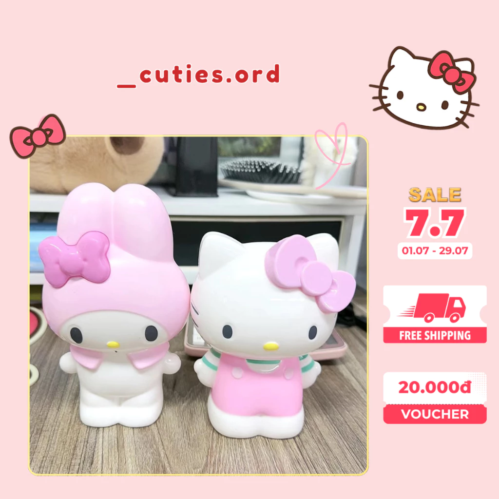 [ORDER] Ống Cắm Bút Hello Kitty Dễ Thương - Ống Cắm Đồ Dùng Học Tập, Cọ Trang Điểm, Hoa