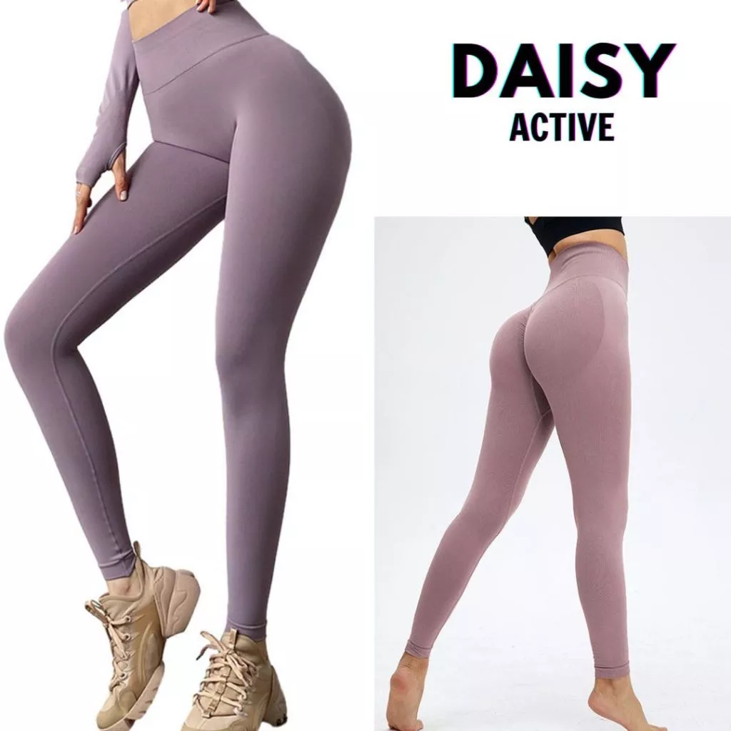 DAISYACTIVE Quần Legging nâng mông - Tôn dáng thần kỳ Chất vải co giãn 4 chiều thấm hút mồ hôi,cạp cao nịt eo - che bụng