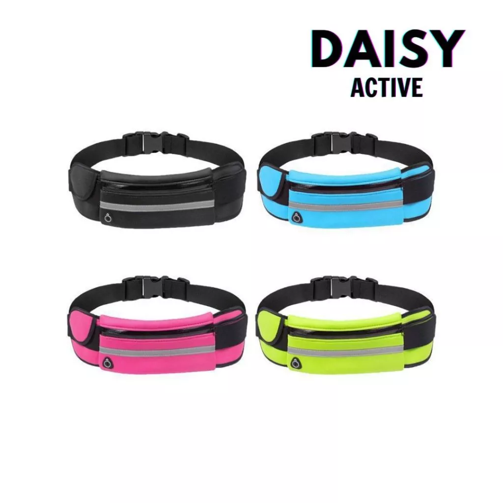 DAISY ACTIVE Túi đeo hông thể thao chạy bộ đa năng Chất liệu chống nước nhẹ, bảo vệ điện thoại và đồ dùng khi tập luyện