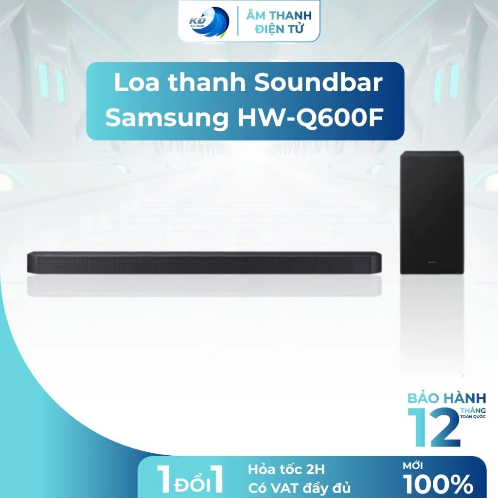 [Hỏa Tốc HN] Loa Thanh Samsung HW-Q600F 380W 3.1.2 Kênh Dolby Atmos DTS X Sub Bluetooth Xem Phi