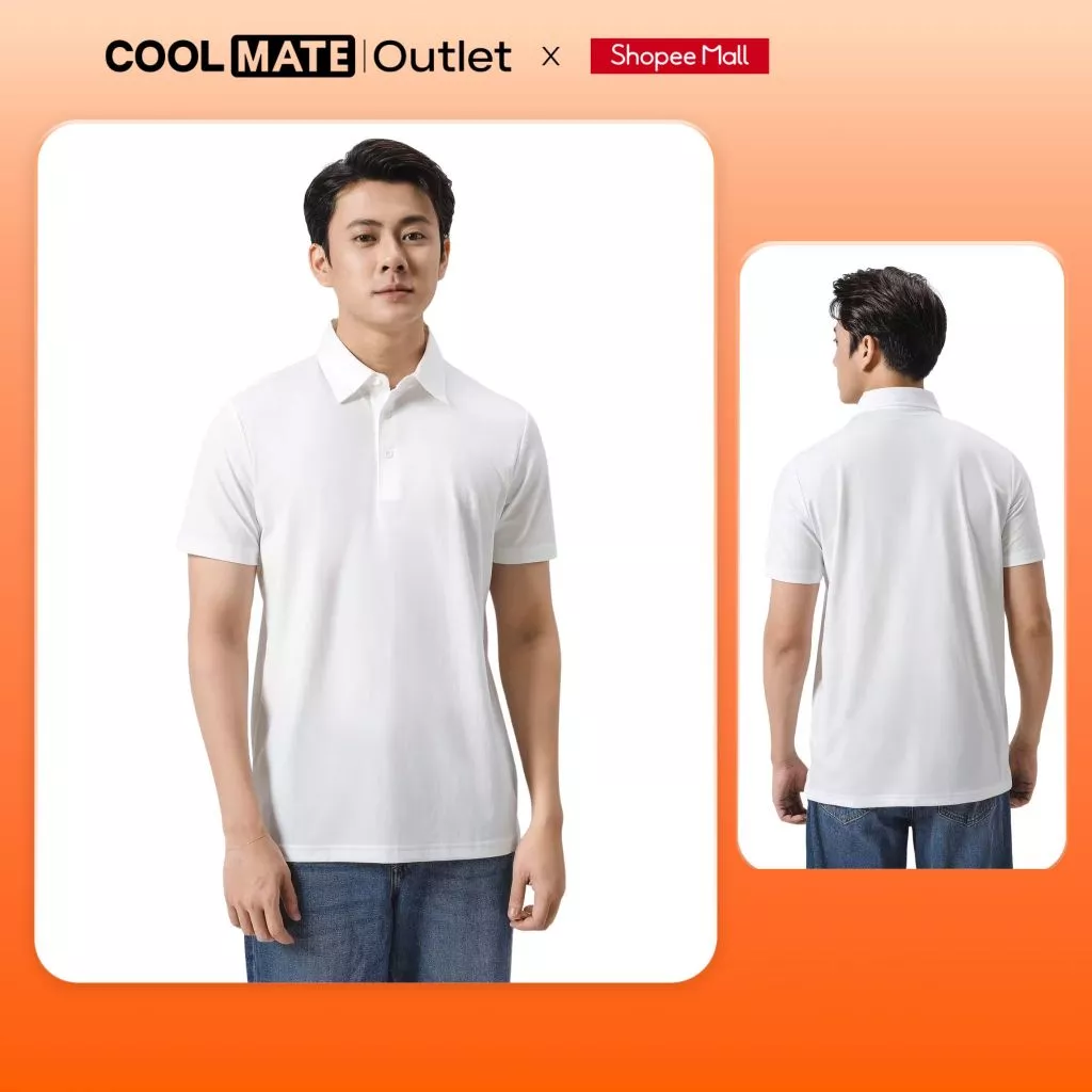 Áo Polo Nam ExcoolKhô Thoáng Chống Nhăn, Chống Tia UV- Coolmate