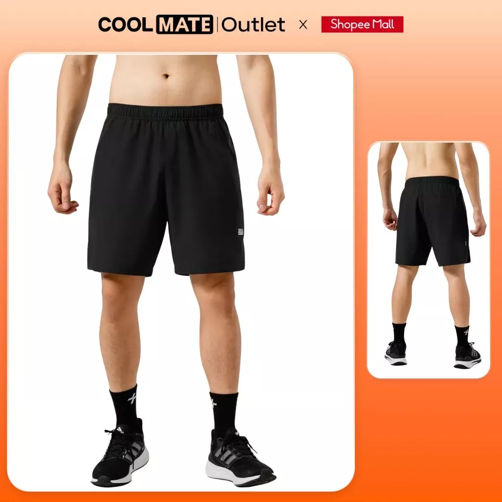 Quần Shorts Nam Tập Gym 7 inch Essentials ExDry - Co giãn Coolmate
