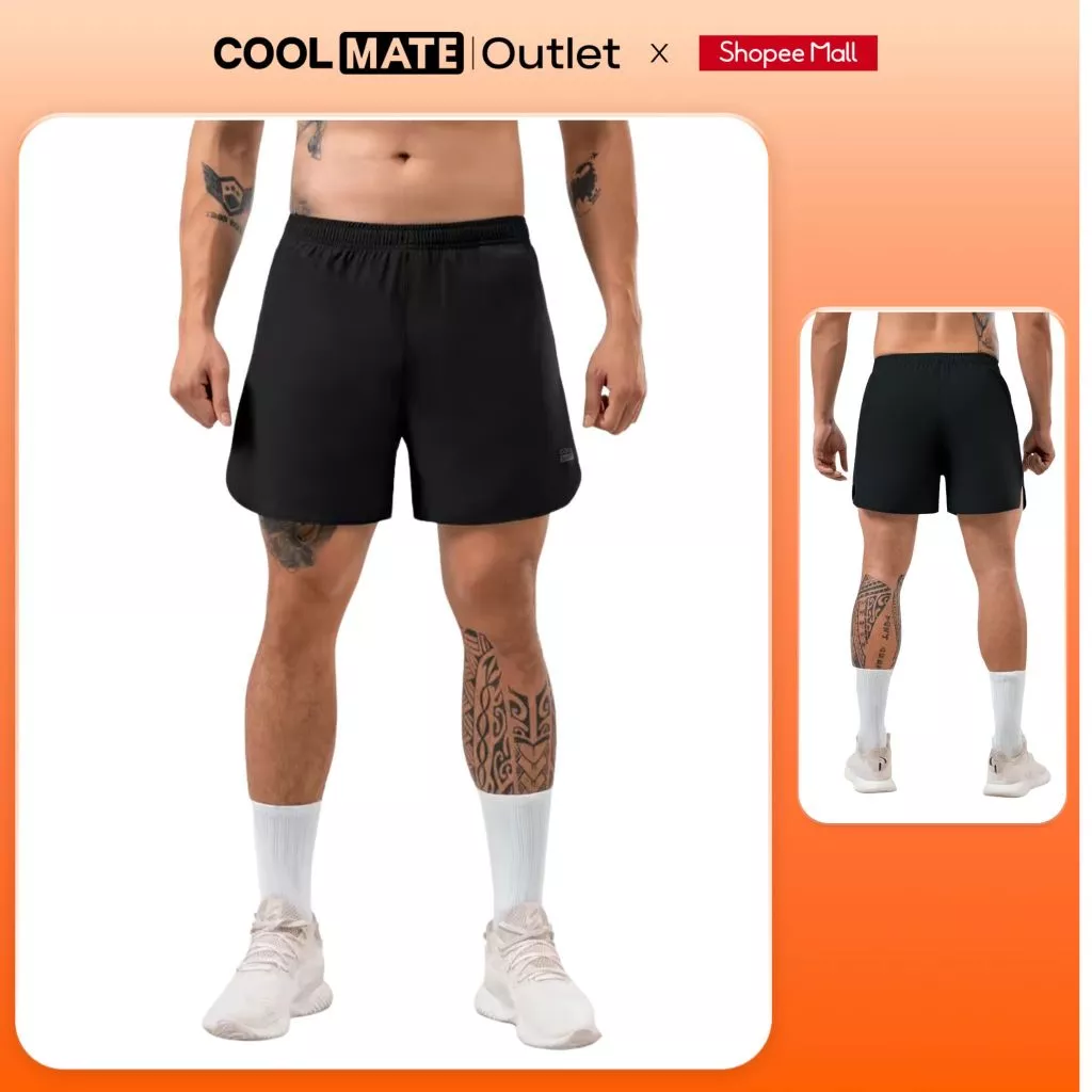 [GIÁ TỐT TRONG LIVE 99K] Quần Shorts Nam Economy II 100% Polyester Thấm Hút, Nhanh Khô Coolmate