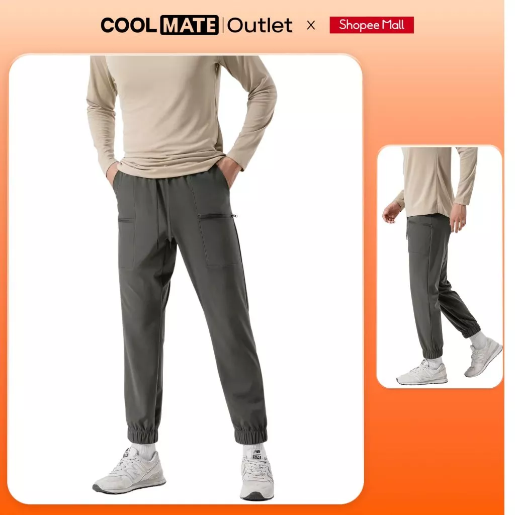 Quần Jogger Nam Coolmate thể thao Studio Woven