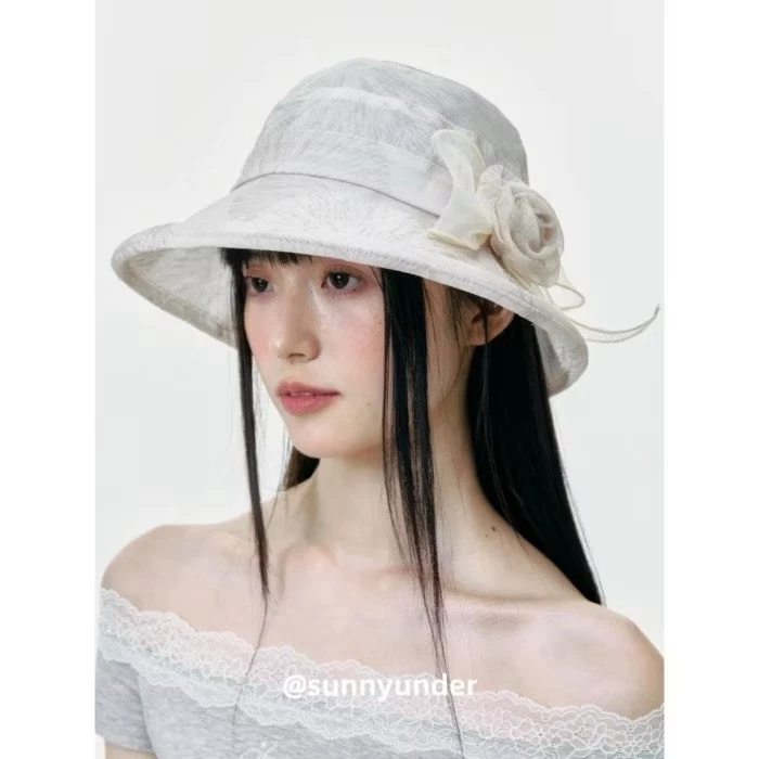 MŨ BUCKET REN THÊU HOA CỰC XINH