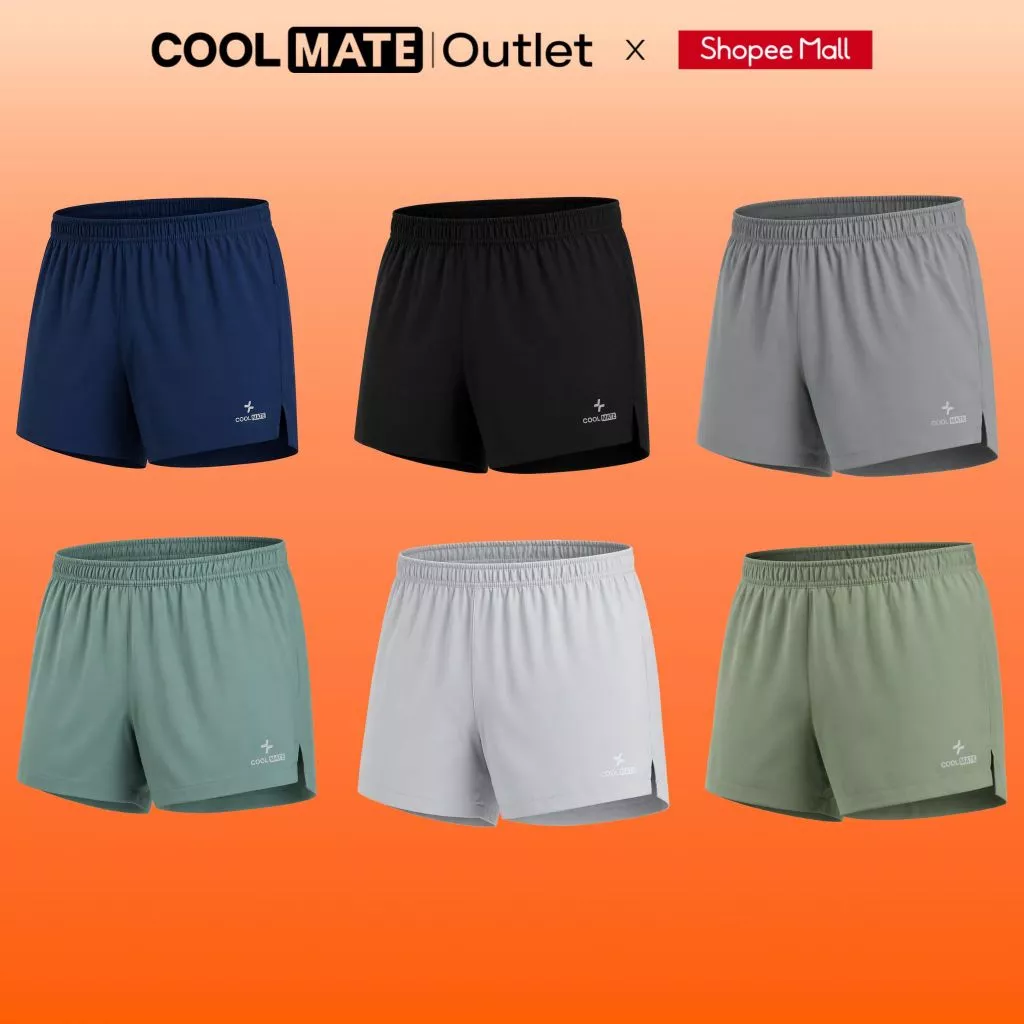 Quần Shorts Running Essentials 5 inch NhanhKhô, Thoáng Khí- Coolmate